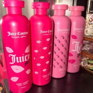Juicy Couture Sweet Cherry & Berry Body Wash + Lotion Collection